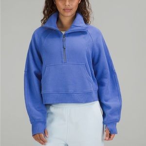 ☀️Lululemon Scuba Oversized Funnel-Neck Half Zip wild indigo☀️